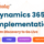 Dynamics 365 Finance Implementation
