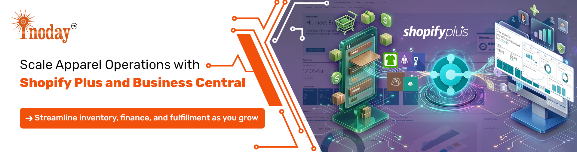 Shopify Plus Business Central for Apparel Brands