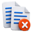Duplicate Data Entry 3d icons