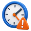 Reporting Delays 3d icons